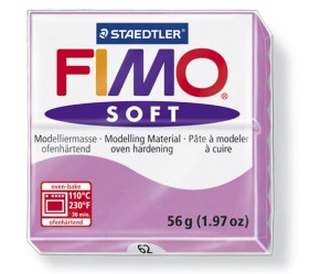 Fimo Soft lavanda, nuanta 62