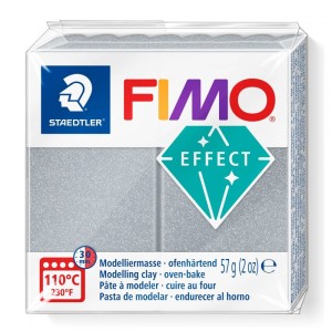 Fimo Effect argintiu metalizat, nuanta 81